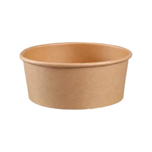Salad Bowl 750ml S · Round Kraft Salad Bowls (lids) · product image